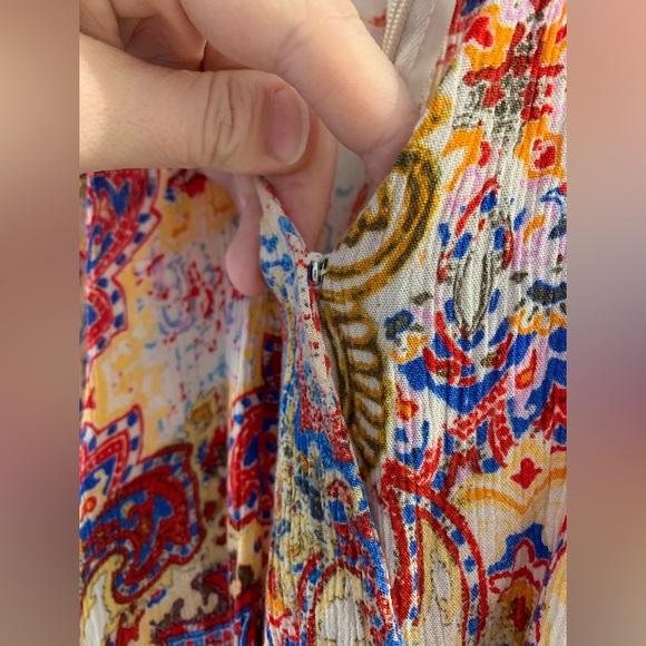 Multicoloured romper with shorts - Picture 5 of 8